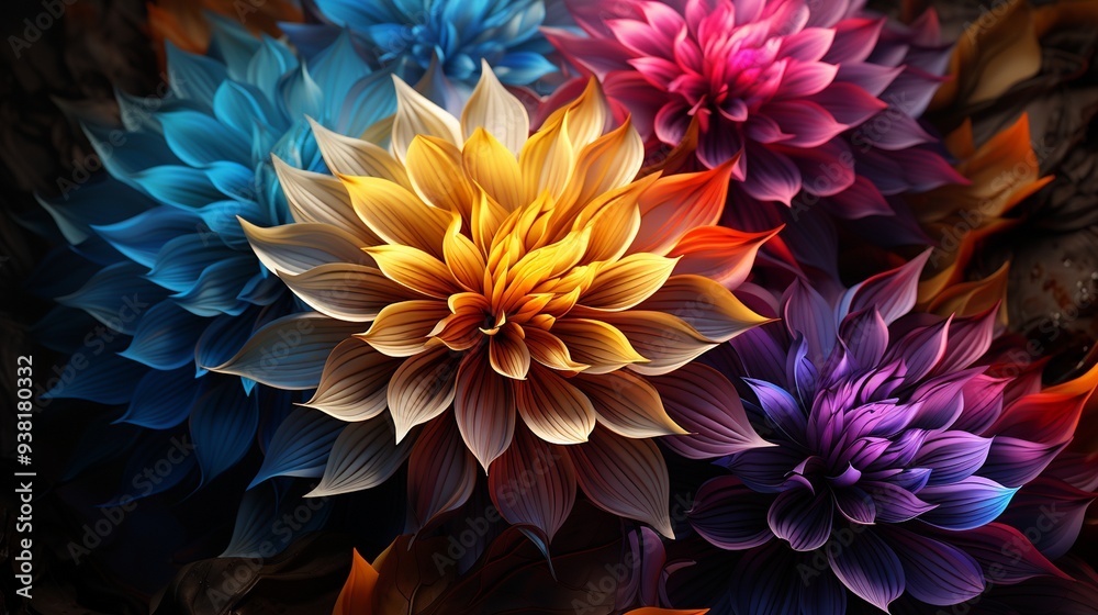 an abstract pattern with kaleidoscopic symmetry. an abstract pattern with kaleidoscopic symmetry.