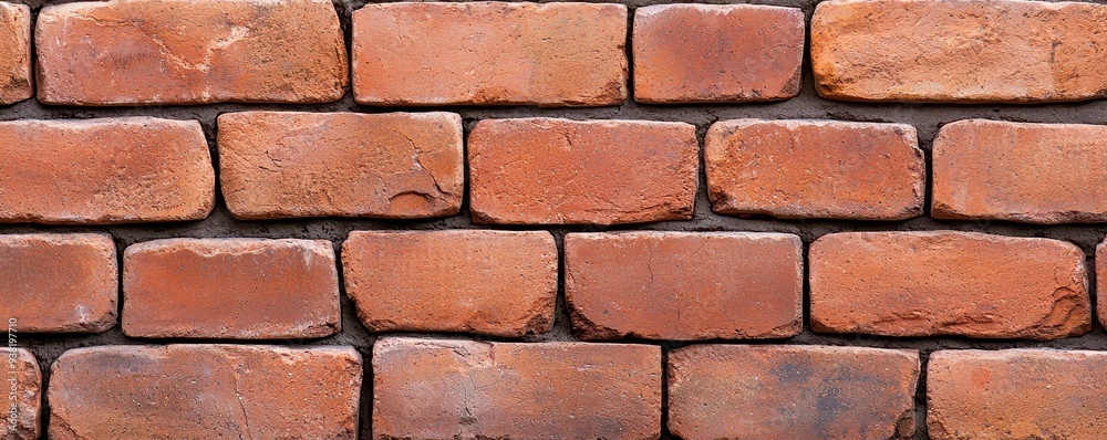 A close-up view of a classic red brick wall, showcasing the texture and pattern of the bricks, perfect for architectural designs. A close-up view of a classic red brick wall, showcasing the texture and pattern of the bricks, perfect for architectural designs.