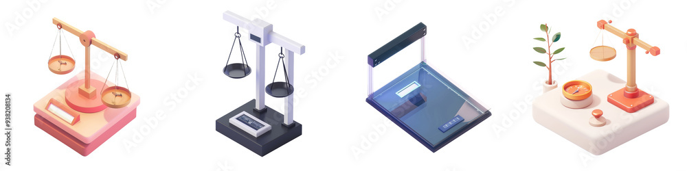 An illustration of balance scales representing justice, equality, and decision-making in various styles and colors. An illustration of balance scales representing justice, equality, and decision-making in various styles and colors.