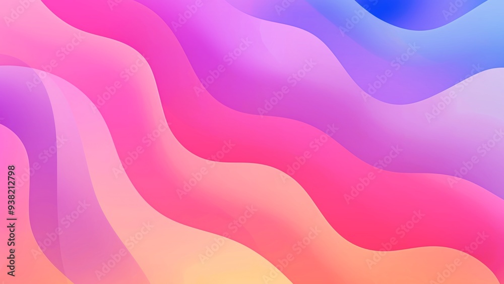Colorful background with wavy lines Colorful background with wavy lines