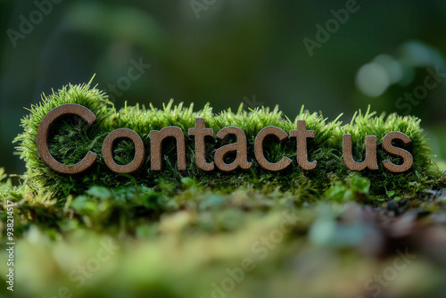 "Contact Us" Text, Letters ...