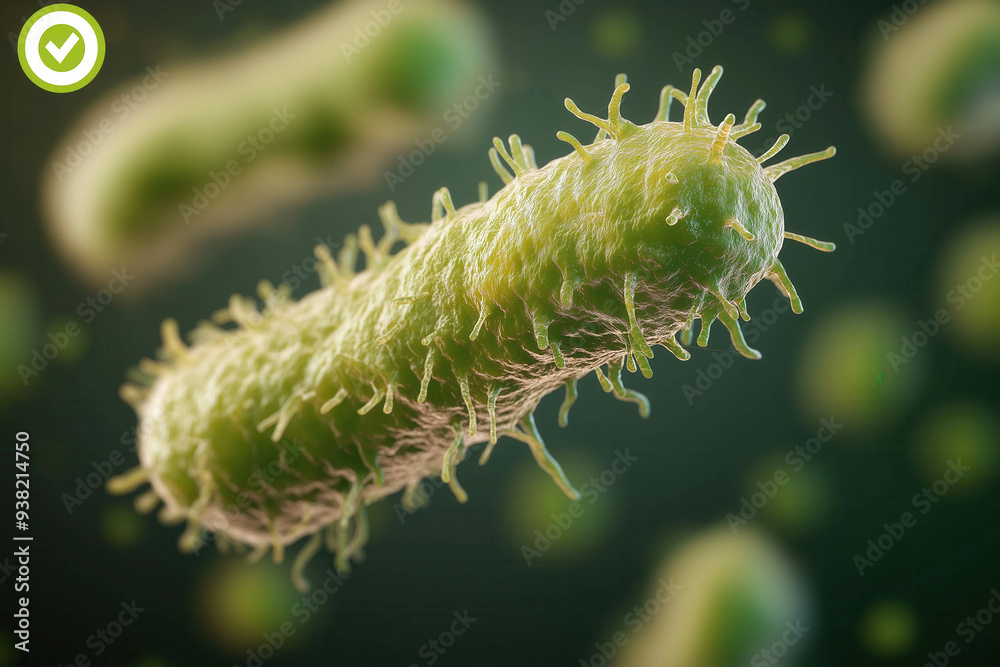 Naklejka premium Listeria Monocytogenes