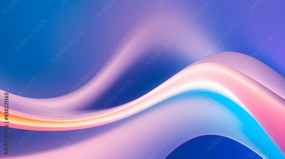 Obraz premium soft purple gradient background. Abstract purple color background. Gradient pink and blue liquid background. sofw color gradient wallpaper. soft blue and pink background.