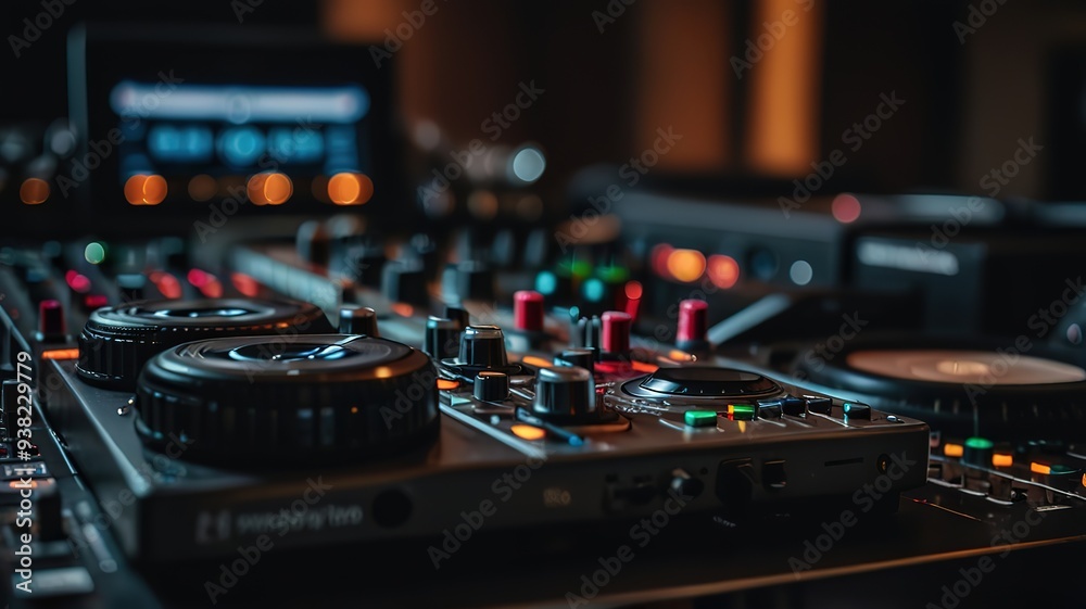 Obraz premium dj in action