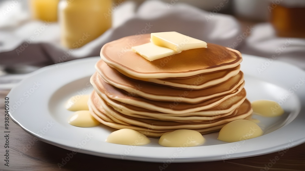 pancakes with butter pancakes with butter