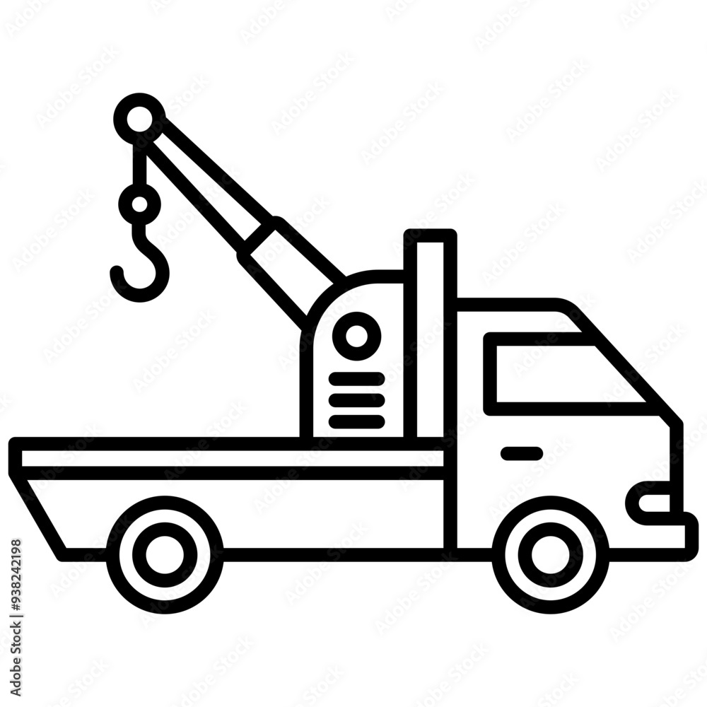 Tow Truck Icon Tow Truck Icon
