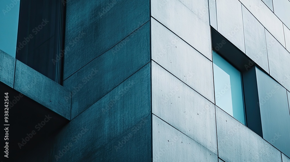 Abstract texture of a contemporary building facade, focusing on sleek lines and minimalist design. Abstract texture of a contemporary building facade, focusing on sleek lines and minimalist design.