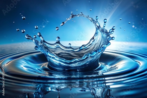 3d water ai generate Generated AI