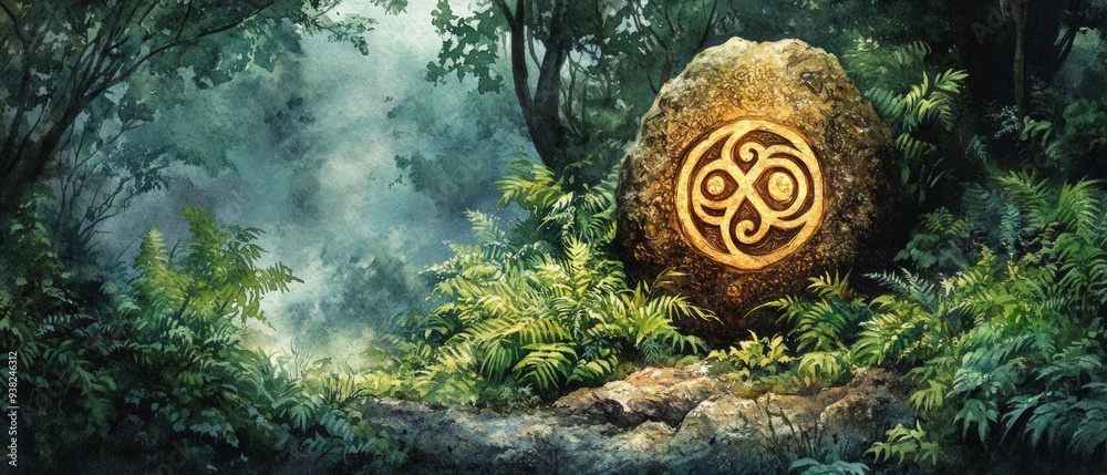 Triskele Triple Spiral Ancient Carving Celtic Paganism Religion Spiritual Symbol Triskele Triple Spiral Ancient Carving Celtic Paganism Religion Spiritual Symbol