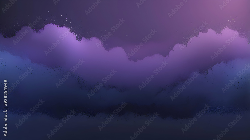 Fototapeta premium blue, purple, dark blue glowing grainy gradient background rough detailed texture 