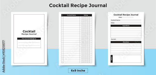 Cocktail Recipe Journal