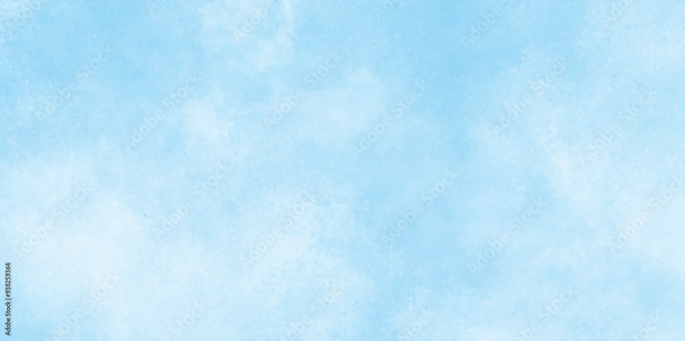 Light blue watercolor paper texture background with splashes, Abstract hand paint square stain watercolor background, watercolor abstract texture with white clouds and blue sky. Light blue watercolor paper texture background with splashes, Abstract hand paint square stain watercolor background, watercolor abstract texture with white clouds and blue sky.