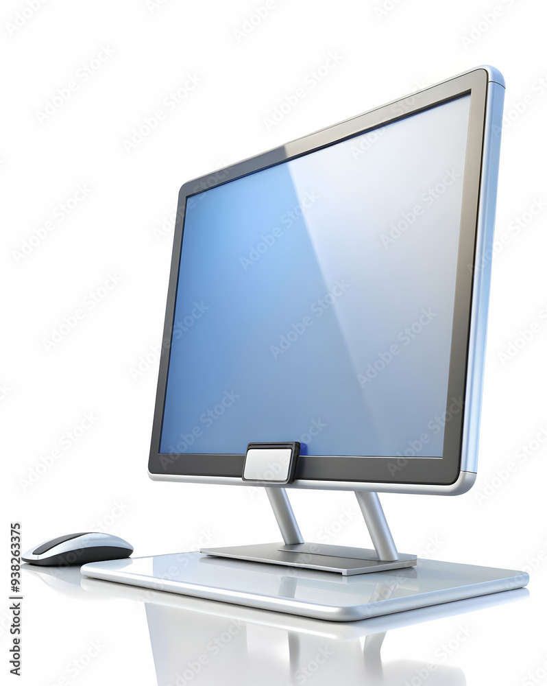 Minimalist vector of desktop computer and whiteboard for online teaching. Perfect for educational content. Photo Stock. Minimalist vector of desktop computer and whiteboard for online teaching. Perfect for educational content. Photo Stock.