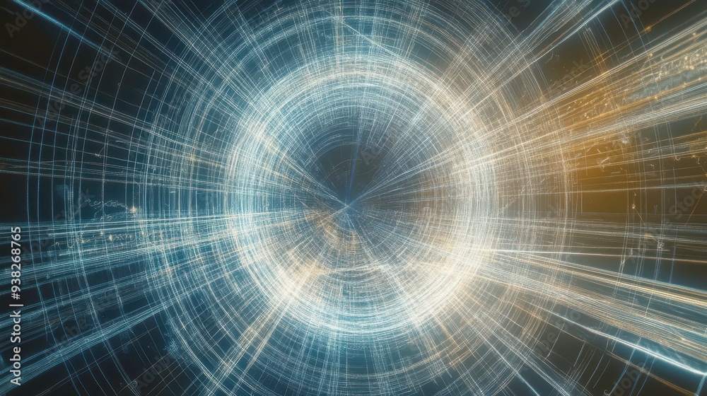 A Visual Feast of Future Technology and Dynamic Light and Shadow