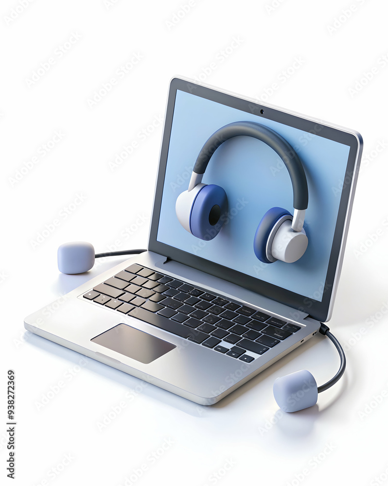 Virtual Meeting Icon Set on White Background - Perfect for Digital Platforms. Virtual Meeting Icon Set on White Background - Perfect for Digital Platforms.