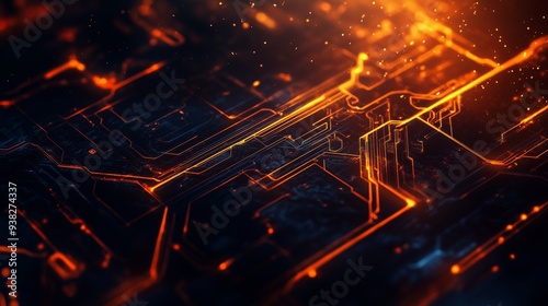 Abstract technology background 