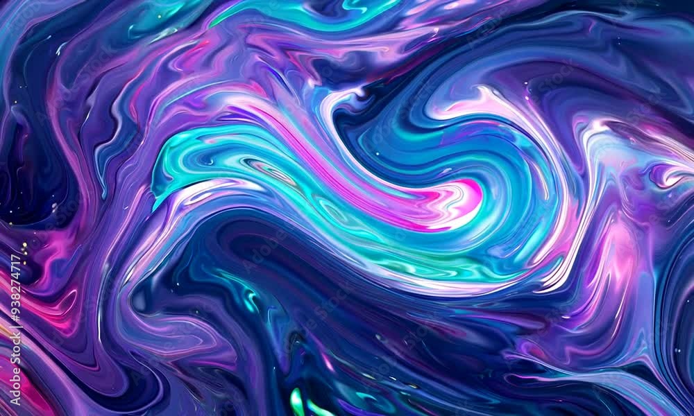 Abstract Swirling Colors Abstract Swirling Colors