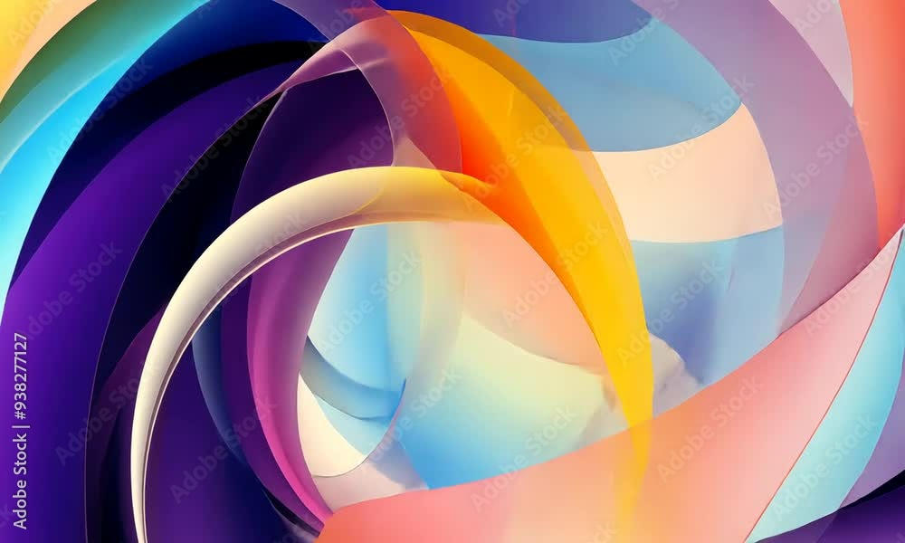 Abstract Colorful Swirls Abstract Colorful Swirls