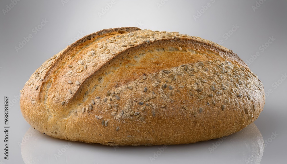whole grain organic bread fresh loaf with seeds whole grain organic bread fresh loaf with seeds