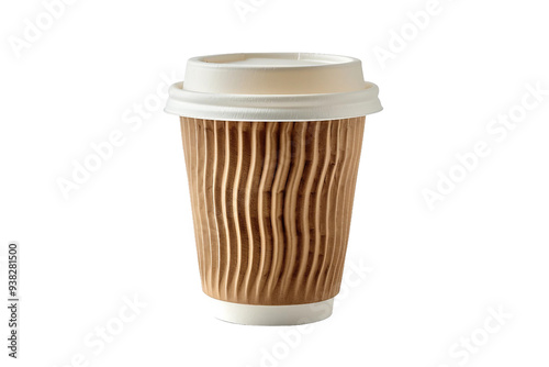 Wallpaper Mural High-Quality Takeaway Paper Cup Isolated on Transparent Background Torontodigital.ca