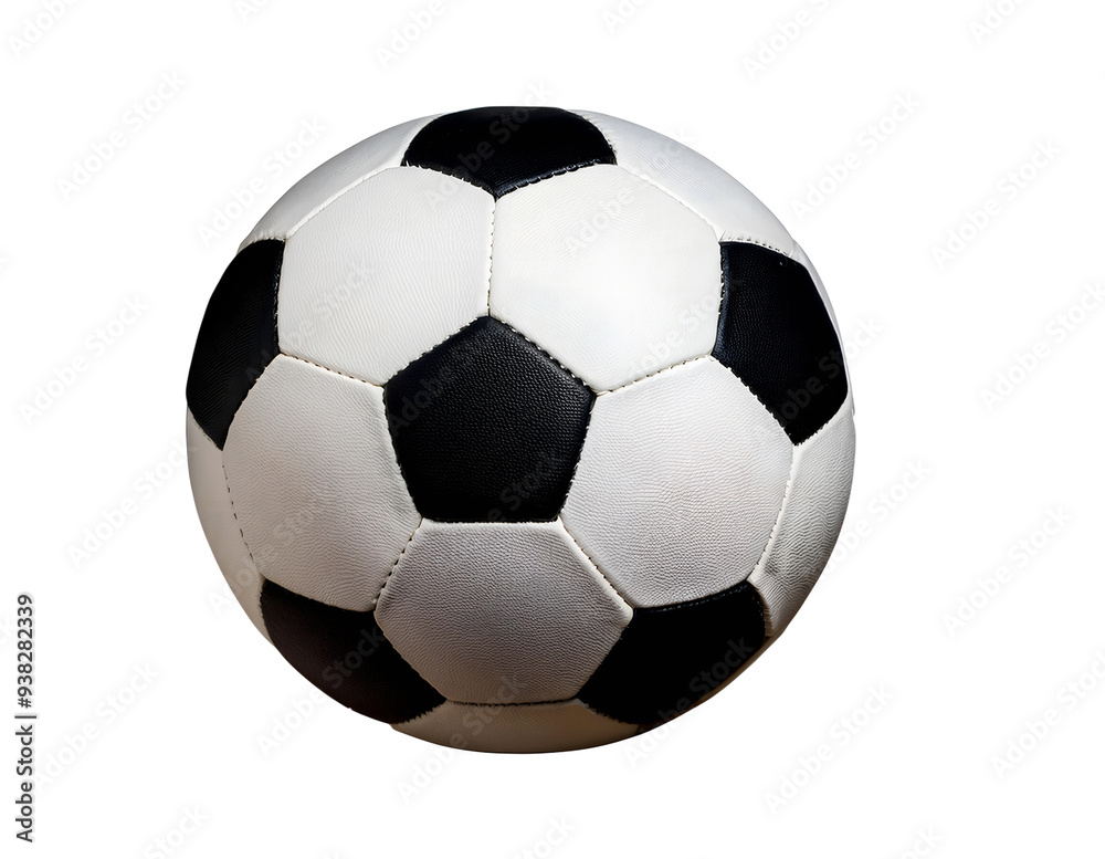 Naklejka premium PNG cutout of a soccer ball