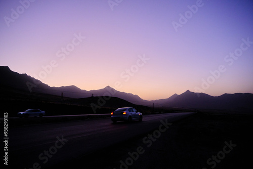 selective focus photo of highway in iran. 