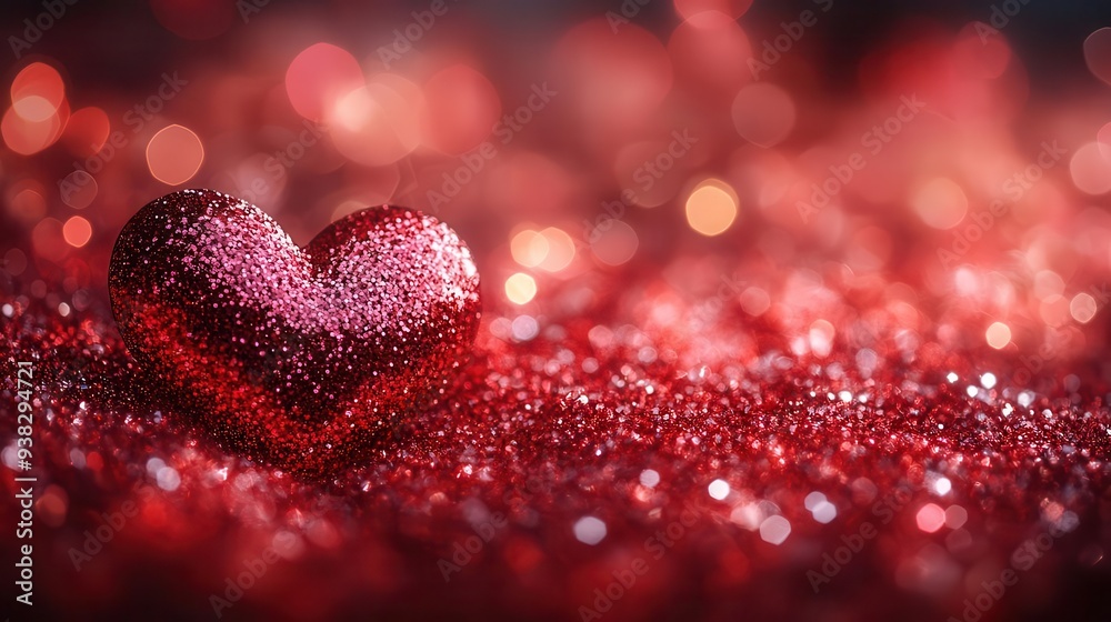 ethereal red glitter heart bokeh soft focus creates dreamy romantic atmosphere shimmering particles and warm glow evoke feelings of love and passion perfect for valentines day designs ethereal red glitter heart bokeh soft focus creates dreamy romantic atmosphere shimmering particles and warm glow evoke feelings of love and passion perfect for valentines day designs