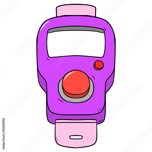 tally counter illustration hand drawn isolated vector
