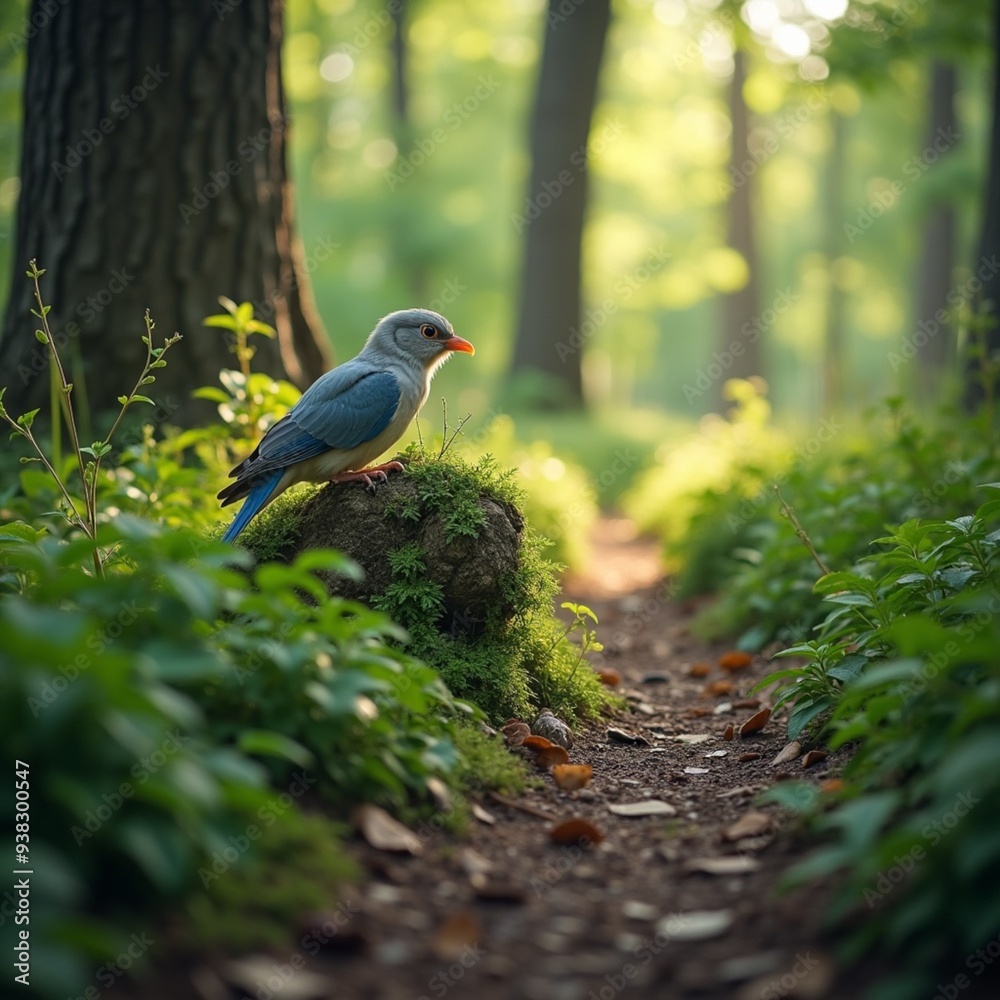 Obraz premium bird on a branch