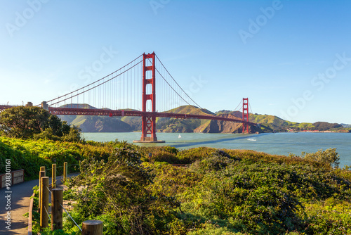 The Golden Gate Bridge in San Francisco, California, USA