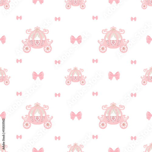 Seamless watercolor pattern. Ideal for printing on fabric and paper