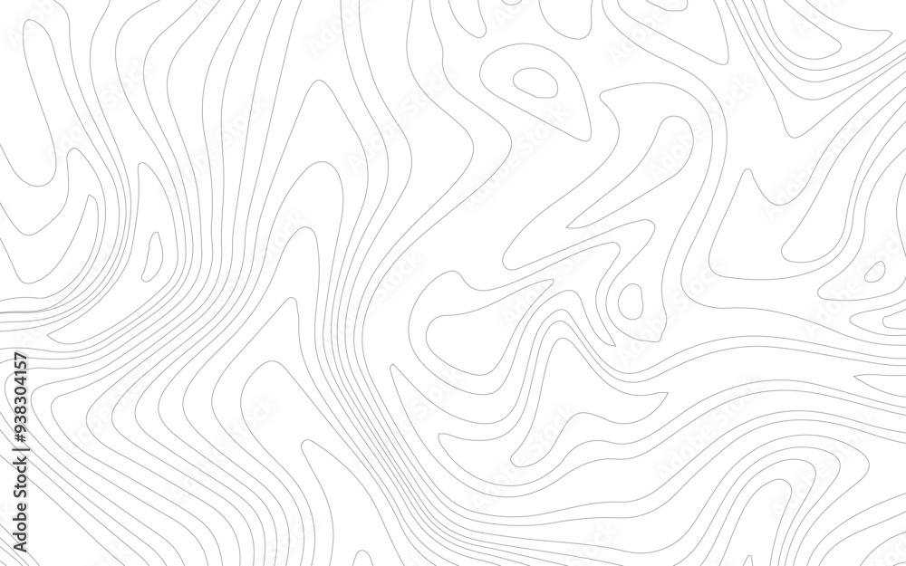 Topographic map background geographic line map with seamless ornament design, Geographic mountain relief. Abstract lines background. Contour maps. illustration, Topo contour map