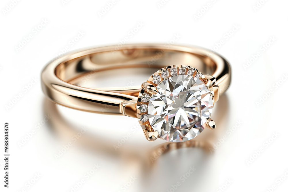Shiny platinum and diamond ring, sparkling in white brilliance, a striking pre-engagement or wedding accessory. Shiny platinum and diamond ring, sparkling in white brilliance, a striking pre-engagement or wedding accessory.