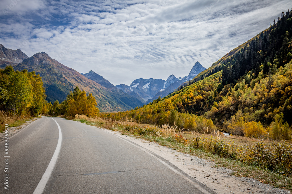 Fototapeta premium autumn in the mountines