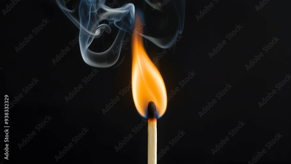 a matchstick with smoke coming out of it a matchstick with smoke coming out of it