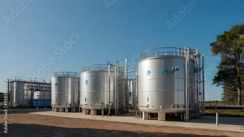 oil storage tanks