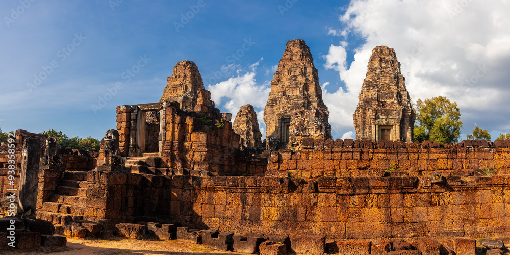Panoramic view of historic Prasat Ta Keo temple in Siem Reap, Cambodia. Panoramic view of historic Prasat Ta Keo temple in Siem Reap, Cambodia.