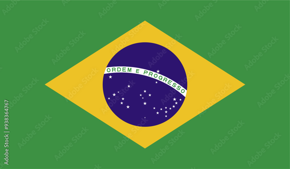 Obraz premium Brazil flag