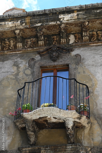 Un vecchio balcone