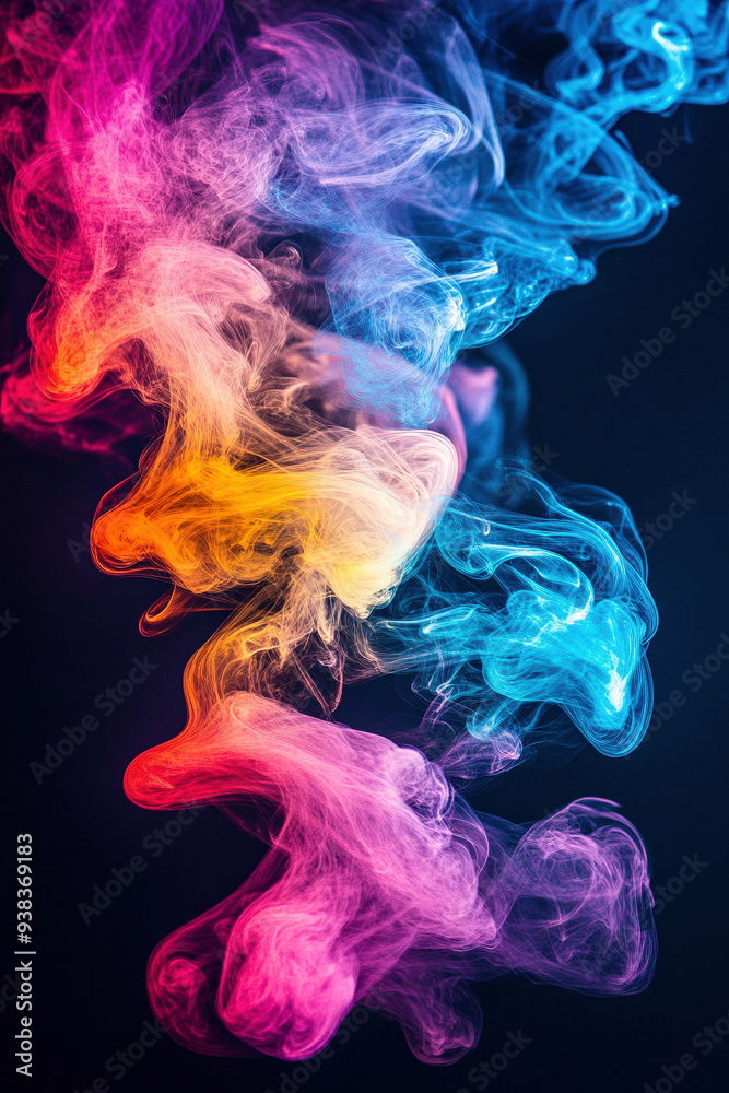 Grafisches Element mit Farben Grafisches Element mit Farben