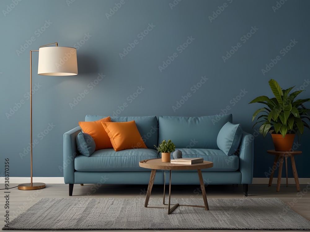 modern living room with sofa modern living room with sofa
