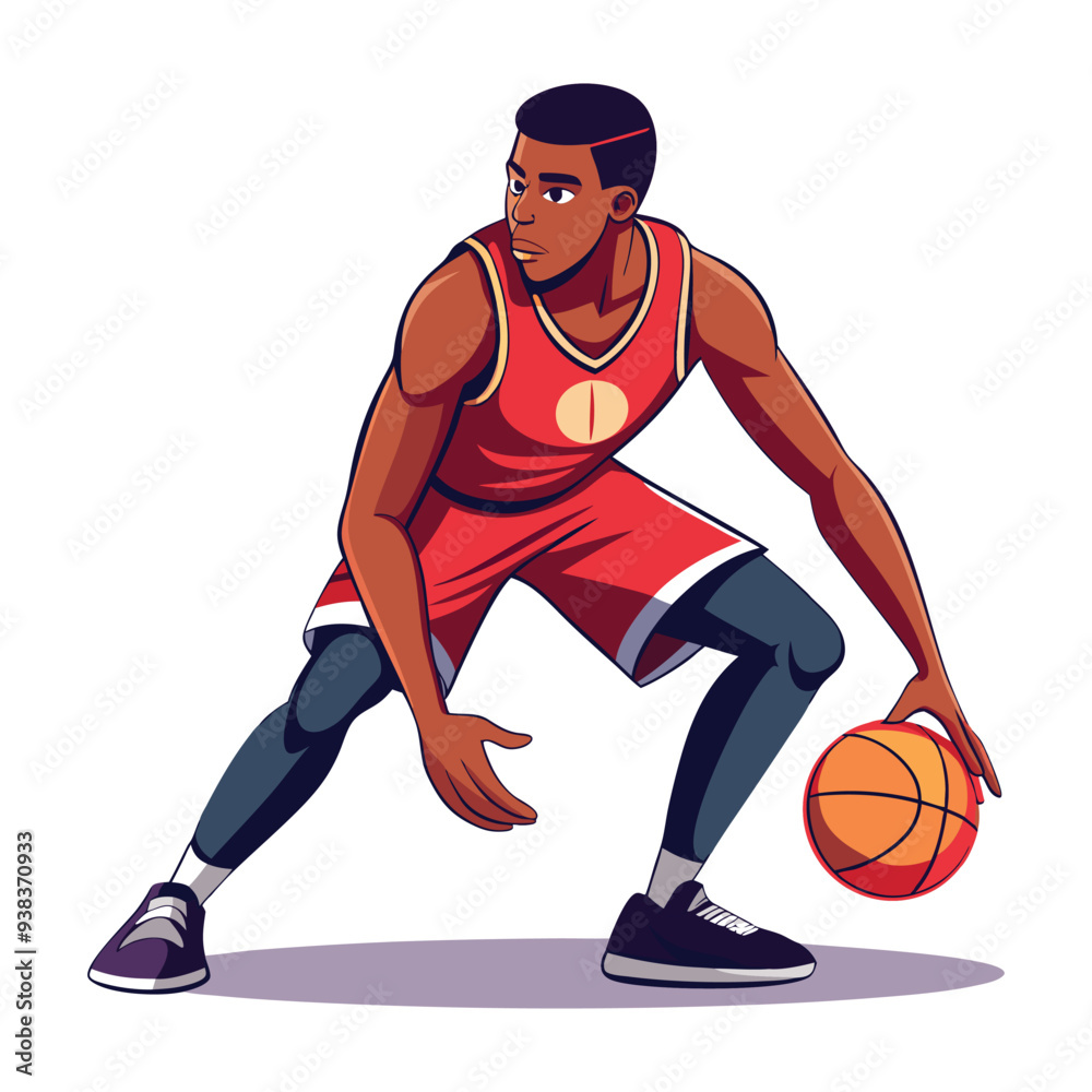 basketball player illustration basketball player illustration