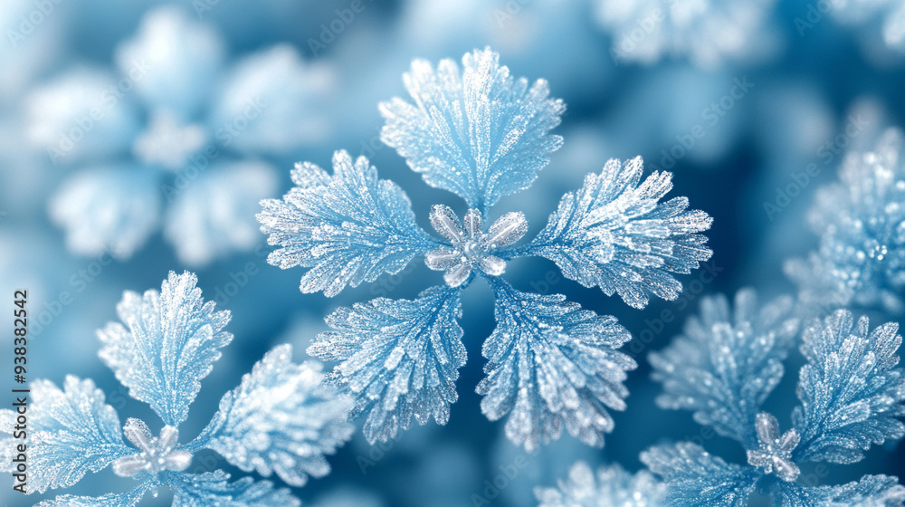 winter background showcasing a frozen ice texture with intricate patterns. The image captures the cold essence of winter, highlighting the natural beauty of frost and ice formations winter background showcasing a frozen ice texture with intricate patterns. The image captures the cold essence of winter, highlighting the natural beauty of frost and ice formations