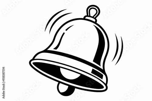 illustration of a bell isolated on white background. PNG Transparent file type with high definition quality And vibrant color grading Available.