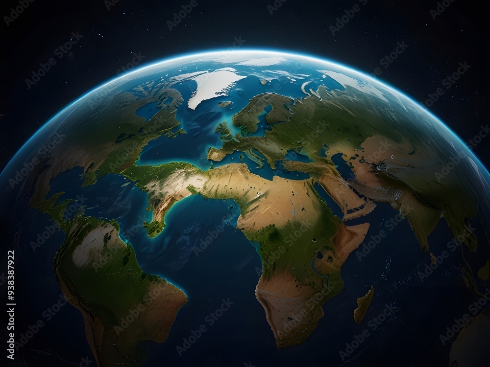 earth and moon earth and moon