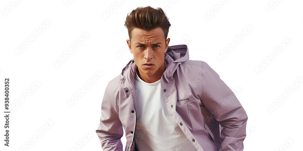 A Boy Posing in Casual Dress A Boy Posing in Casual Dress