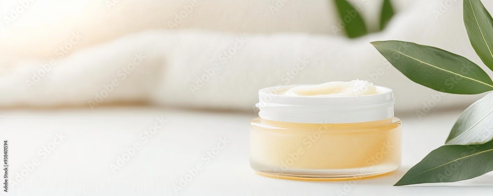 Cleansing balm melting into the skin, luxury skincare, soft and rich Cleansing balm melting into the skin, luxury skincare, soft and rich