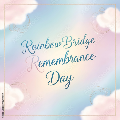 rainbow bridge remembrance day photo