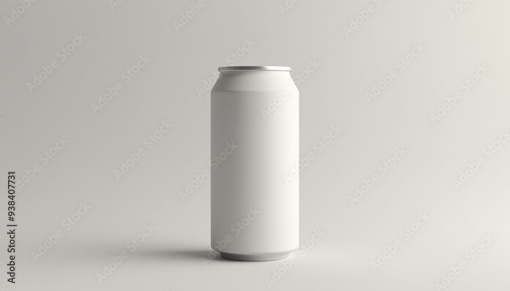 Mock up blank aluminum drink can Mock up blank aluminum drink can
