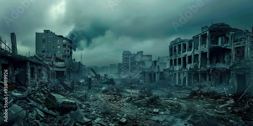 A city after the apocalypse